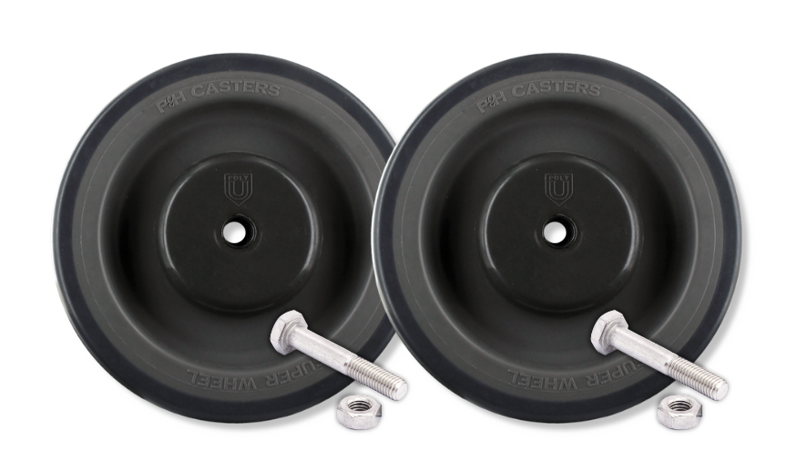OEM Target 5" Shopping Cart Wheel Set, 2-Pack | WI3054GDW