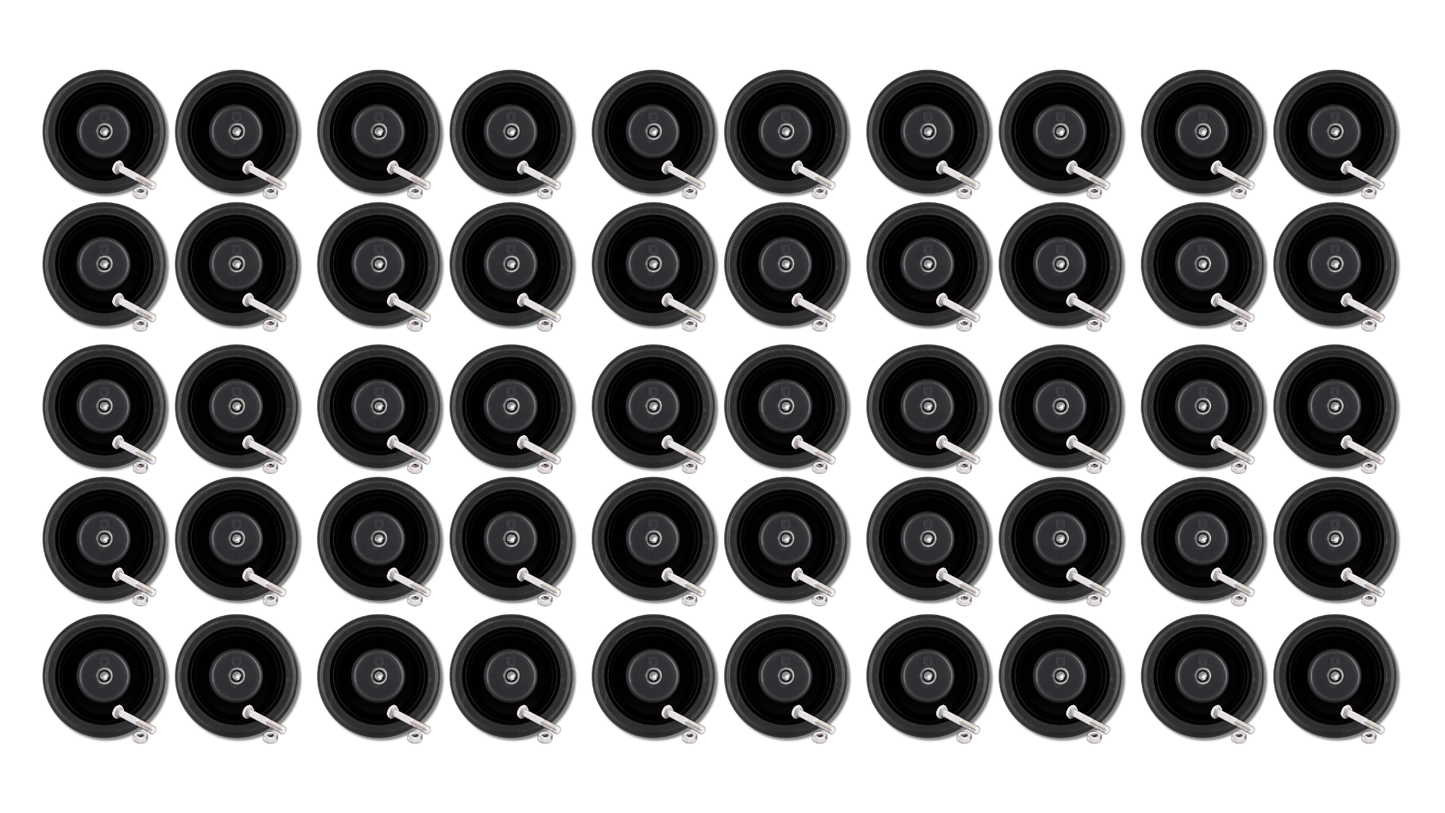 5" x 1-1/4" Publix BULK 50PC Shopping Cart Replacement Wheels | WN2054ED