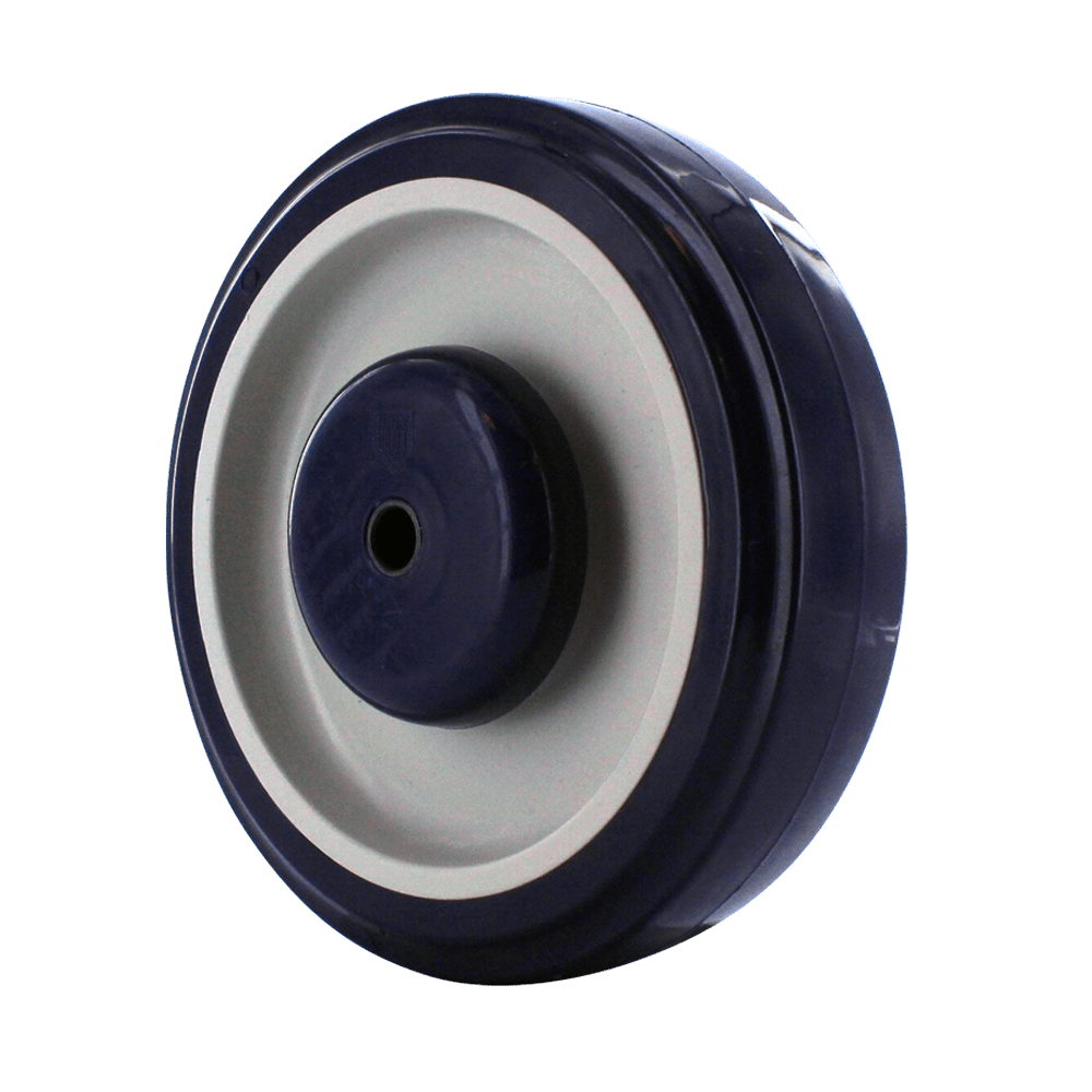 WC2054LD - 5" x 1-1/4" | P&H Caster Shopping Cart Wheel | Shore 98 (A) | 5/16" Dual Precision Bearings