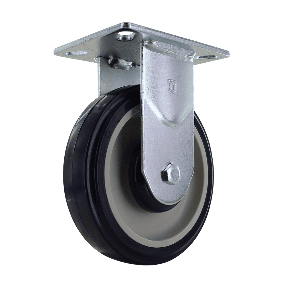 P&H Z22P254CLDE Light/Medium Rigid Caster, Dual Precision Bearing — 5" Polyurethane Wheel — Authorized Master Dealer caster
