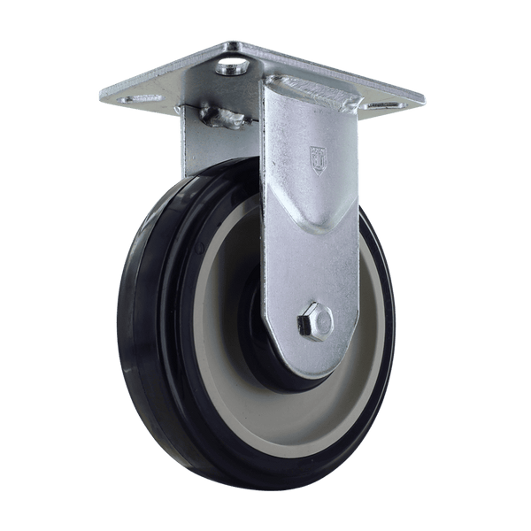 P&H Z22P254CLDE Light/Medium Rigid Caster, Dual Precision Bearing — 5" Polyurethane Wheel — Authorized Master Dealer caster
