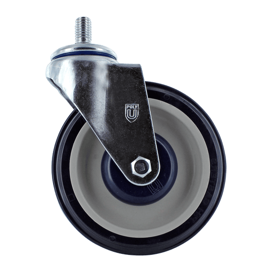 Z30C154CLDE | Universal 5-Inch Premium Front Swivel Caster for Shopping Carts | CasterHQ