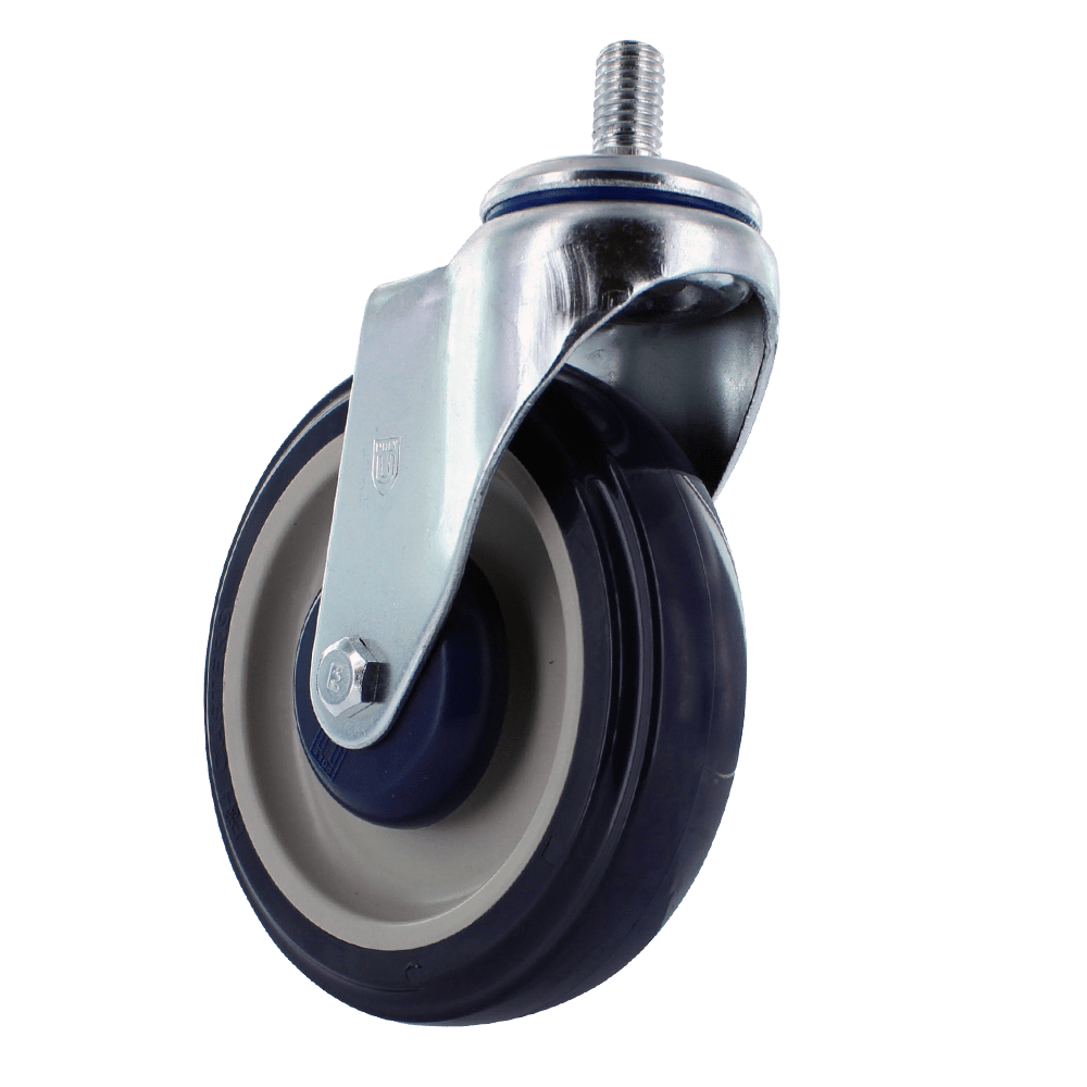 Z30C154CLDE | Universal 5-Inch Premium Front Swivel Caster for Shopping Carts | CasterHQ