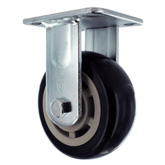 OEM P&H Medium/Heavy Duty Rigid Caster — 5" Polyurethane Wheel | Z42P352CLPL