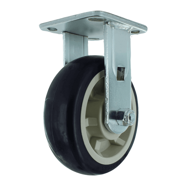 P&H Z42P362CLPL Medium/Heavy Duty Rigid Caster — 6" Polyurethane Wheel — Authorized Master Dealer caster